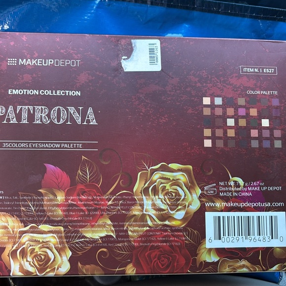 NWT Patrona Emotion Collection 35 colors Eyeshadow Palette item N. ES27 - Picture 7 of 8